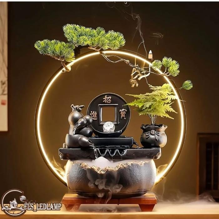 Atomizer Fountain LED Fortune Hulou set