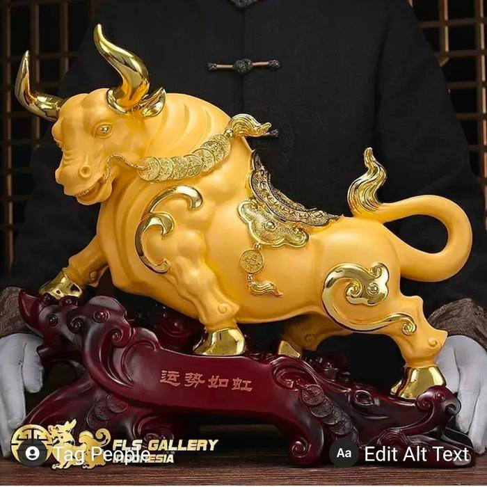 OX Pajangan Yun Shi Ru Hong