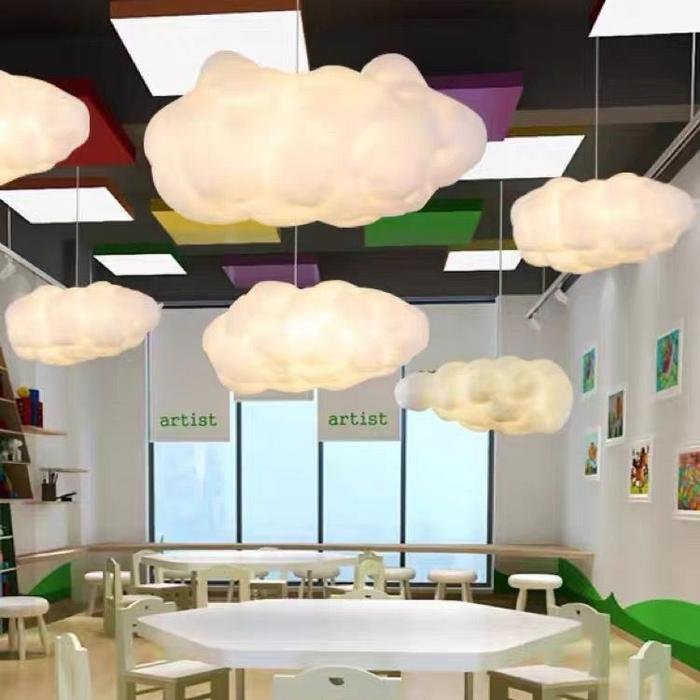 Cloud Lighting Lamp 3colours 120x45cm