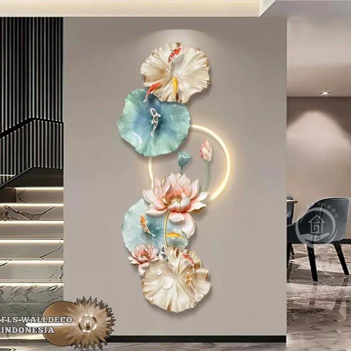 Wall Deco Contempo Lotus Ponds set + Remote