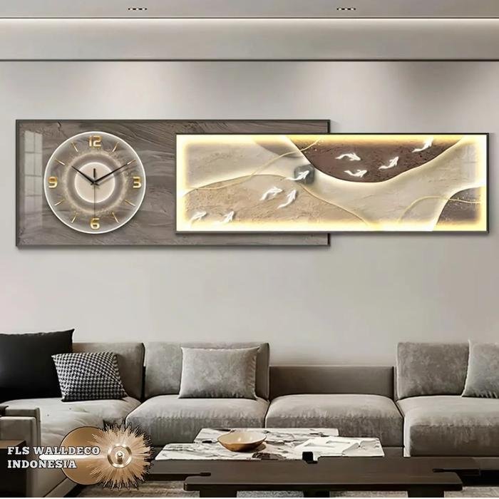 Wall Deco Duo 9 Koi's Abstract