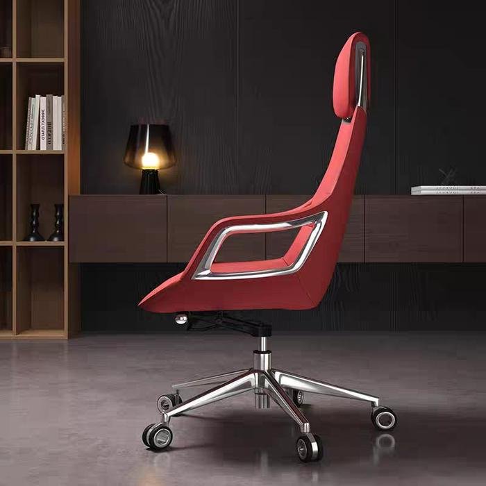 Domestica Leath Chair uk.62x70x118cm Furniture