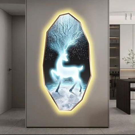 Wall Deco LED Luminous Deer A