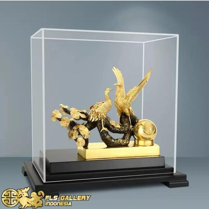 Souvenir Premium Song He Yan Nian (Bangau) uk 24.5x15.5x24cm