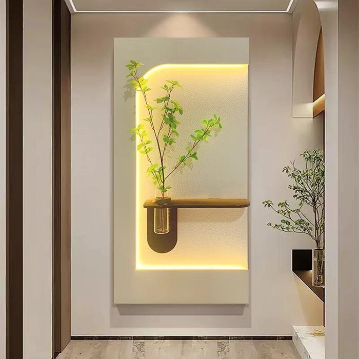 Wall Deco 2 Layer Coccina Pot LED