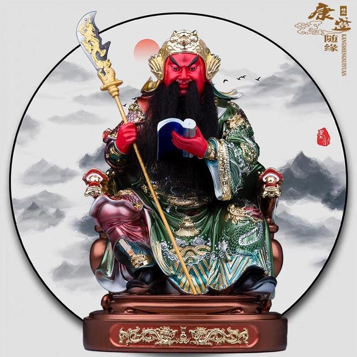 Patung Guan Gong 12Inch (Fiber Premium)