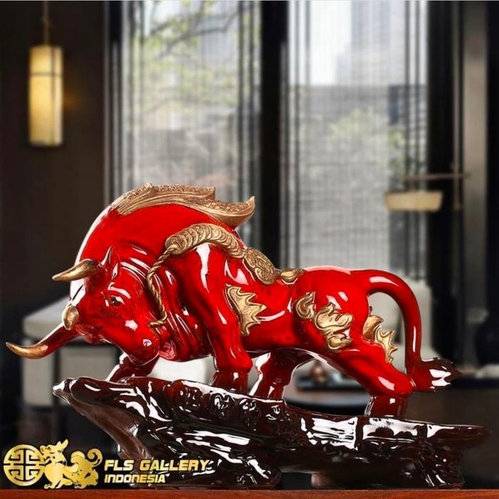 Wang Cai Shen Niu Crimson Dehua Ox