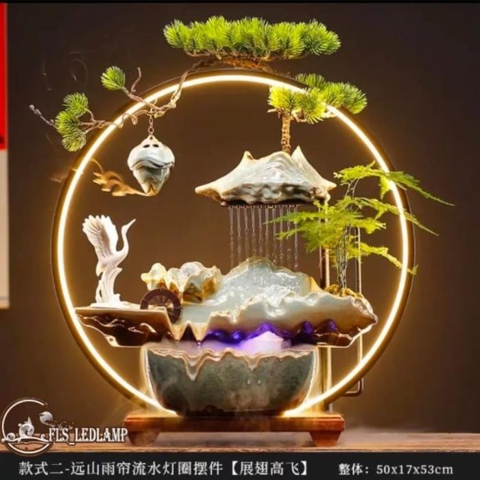 Atomizer Fountain LED High Crane Scenery