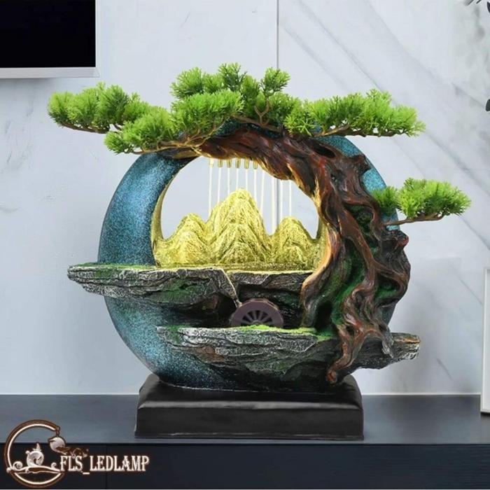Flowing Water Fountain set 40x17x37cm