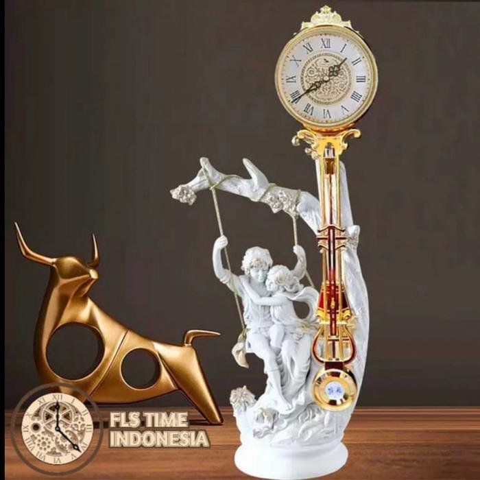 Jam Meja Classic Pendulum Slavs uk.36x23x78cm