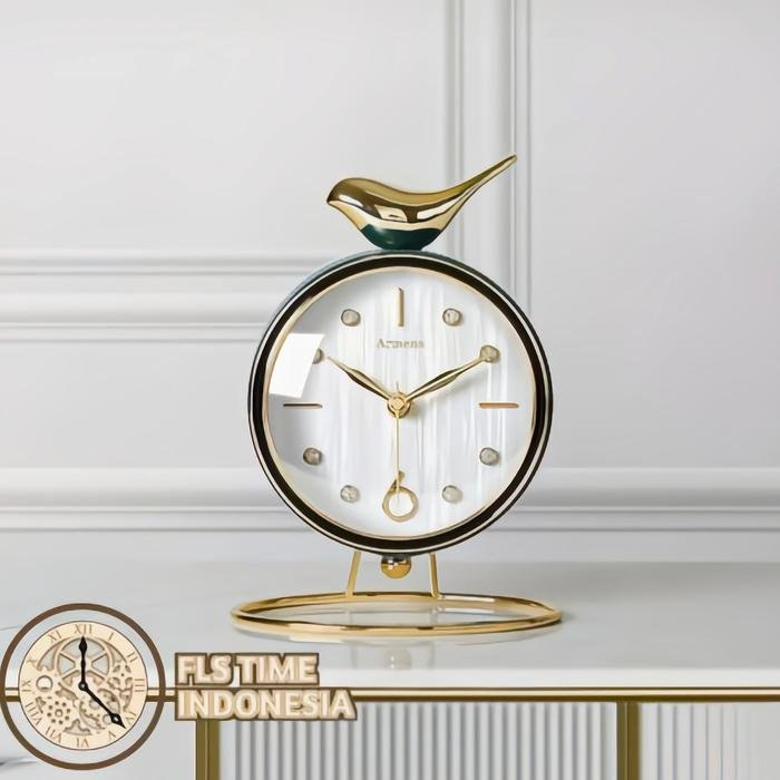 Jam Meja Exclusive Golden Bird