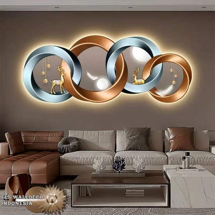 Wall Deco Quad Ring Horizon