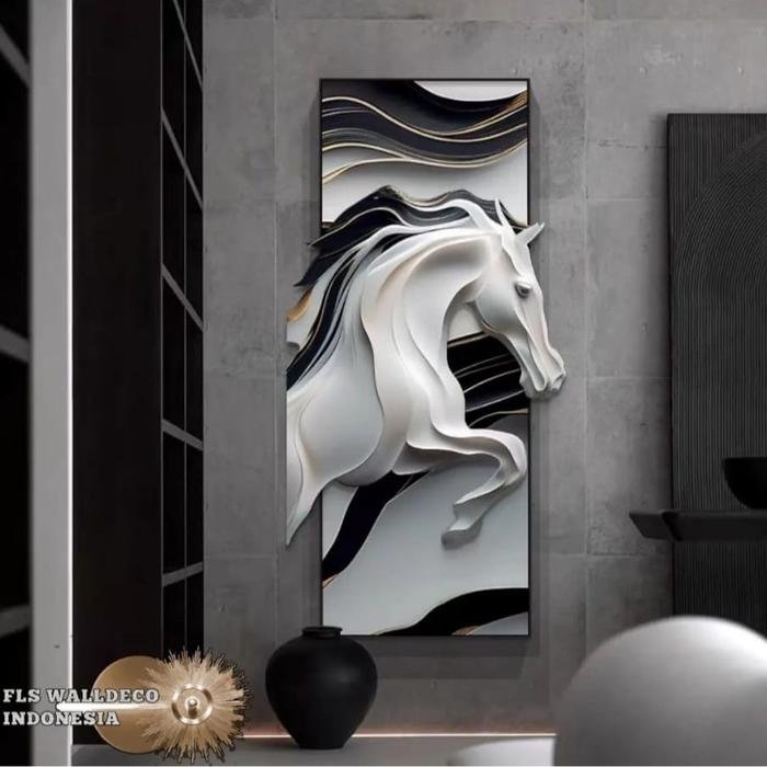 Wall Deco Contempo Mono Stallion