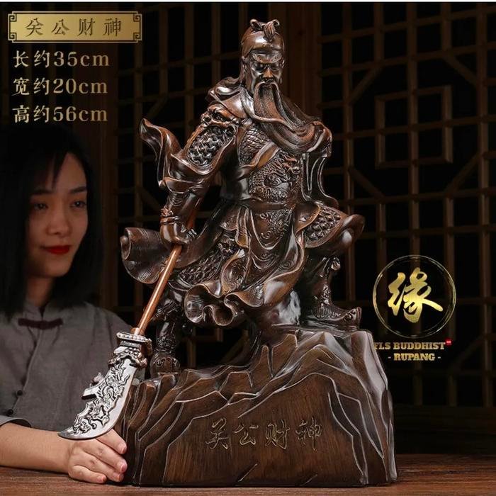 Patung Guan Gong Resin uk.56cm