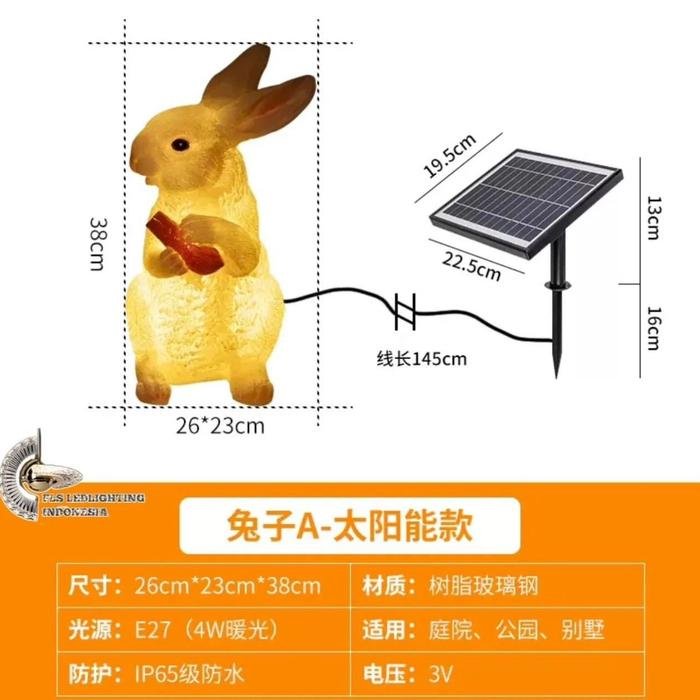 Rabbit Lighting Solar Panel FLS LF0483
