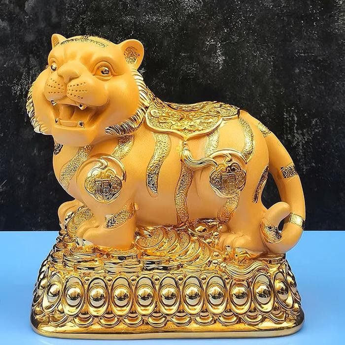Pajangan Golden Tiger 20cm