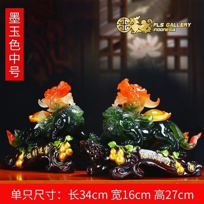 PI XIU Import M (sepasang warna giok)